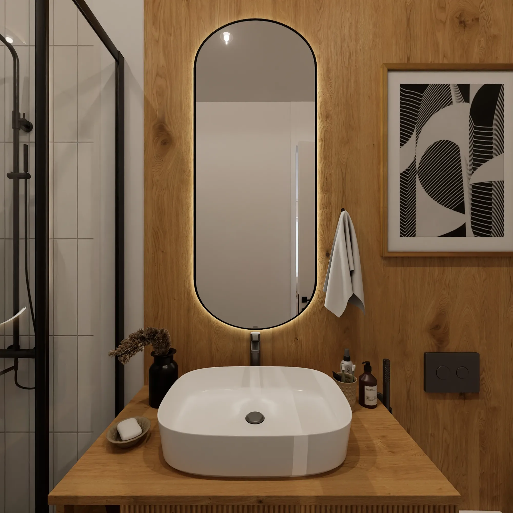 Baño principal, otro ángulo — Sierra Lagos